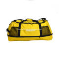 Folded Yellow Color Duffle Bag in Big Capacity